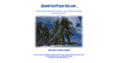 Desktop Screenshot of oceanfrontproperties.com